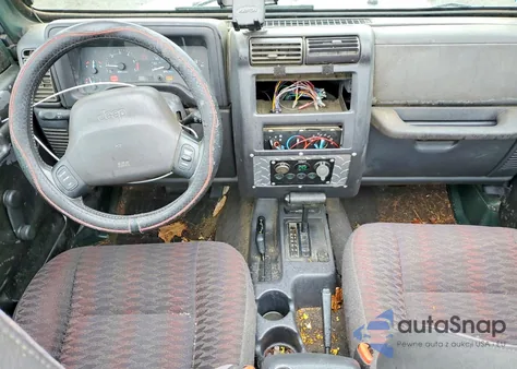 1999 Jeep Wrangler / Tj Sport from USA, damaged, VIN 1J4FY19S2XP413255